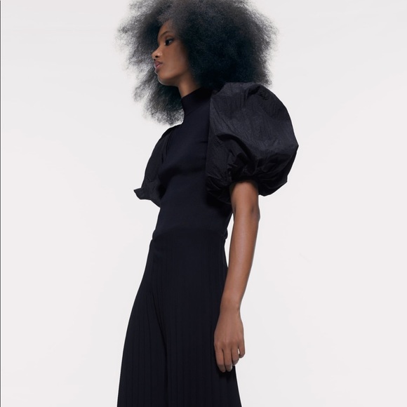 Zara combination knit top - Picture 4 of 8